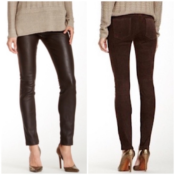 Vince Pants - VINCE suede/leather pants